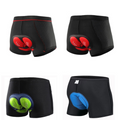 Radlerhose mit 5D-Gelpolster