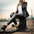 Thermo-Flanell-Lederleggings - FashionLeg