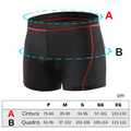 Radlerhose mit 5D-Gelpolster