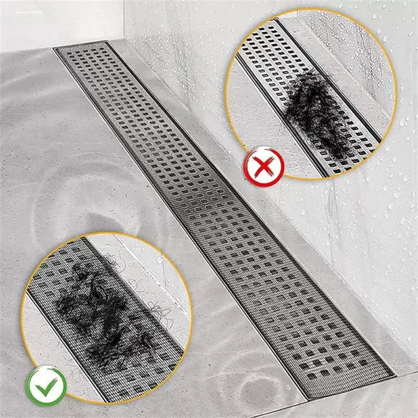 Zuschneidbarer Abfluss-Aufkleber gegen Verstopfungen und Insekten - DrainSafe