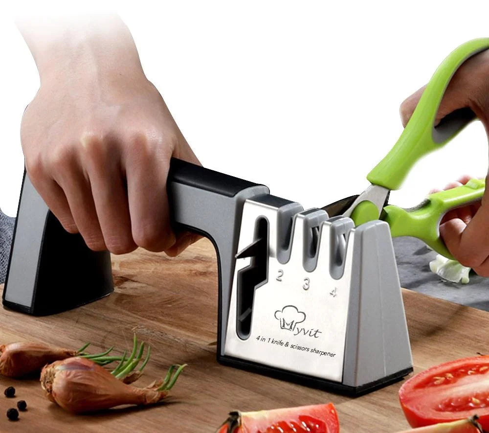 Multifunktionaler Messerschärfer 4 in 1