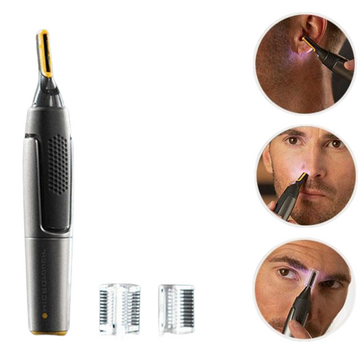 Haartrimmer für Bart, Schnurrbart, Augenbrauen und Nase