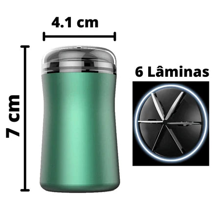 Tragbarer Rasierer mit USB-Aufladung