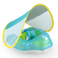 Aufblasbarer Kinder-Schwimmring mit abnehmbarem Sonnenschutz - BabySun