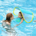 Aufblasbarer Kinder-Schwimmring mit abnehmbarem Sonnenschutz - BabySun