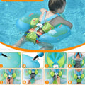 Aufblasbarer Kinder-Schwimmring mit abnehmbarem Sonnenschutz - BabySun