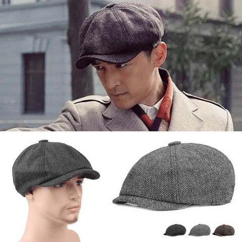 Italienische Herrenbaskenmütze Elegance