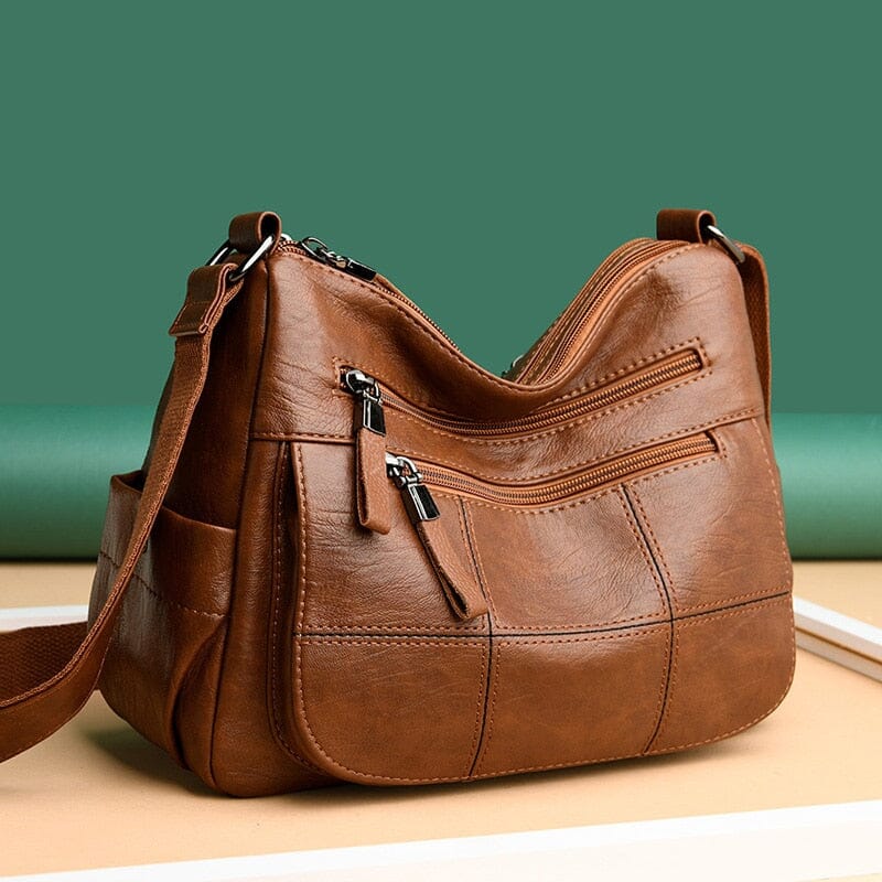 Hochwertige Damentasche aus Leder - LuxeLeather