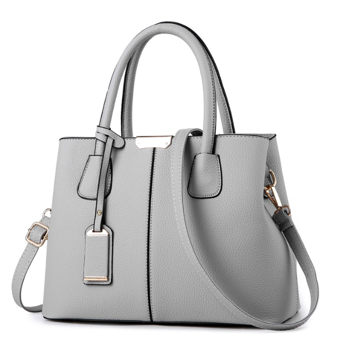 Damen-Schultertasche aus Leder - LuxeShoulder