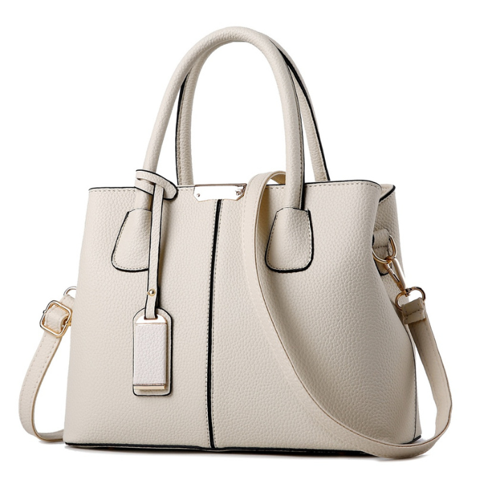 Damen-Schultertasche aus Leder - LuxeShoulder