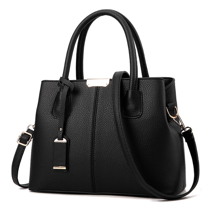 Damen-Schultertasche aus Leder - LuxeShoulder
