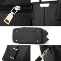 Damen-Schultertasche aus Leder - LuxeShoulder