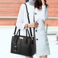 Damen-Schultertasche aus Leder - LuxeShoulder