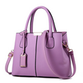 Damen-Schultertasche aus Leder - LuxeShoulder