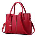 Damen-Schultertasche aus Leder - LuxeShoulder