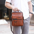 Herren-Ledertasche Jеер + Leder-Geldbörse Gratis