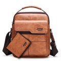 Herren-Ledertasche Jеер + Leder-Geldbörse Gratis