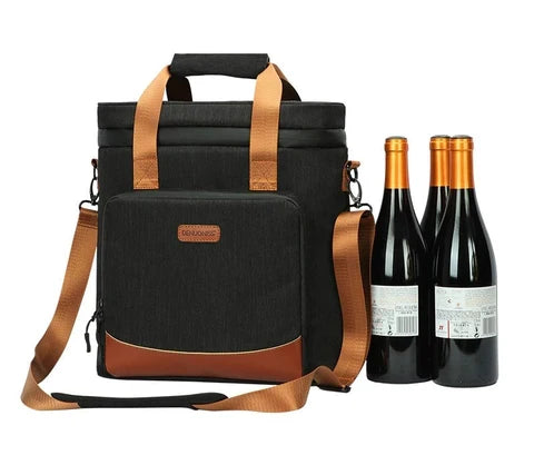 Thermotasche für Weinflaschen und Gläser - WineCarry
