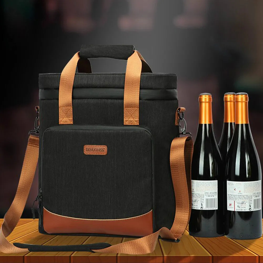Thermotasche für Weinflaschen und Gläser - WineCarry