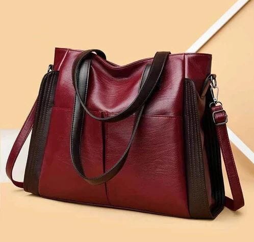 Vielseitige Damen-Tote-Bag aus Leder - ChicCarry