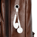 Unisex Umhängetasche aus Leder