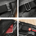 Unisex Umhängetasche aus Leder
