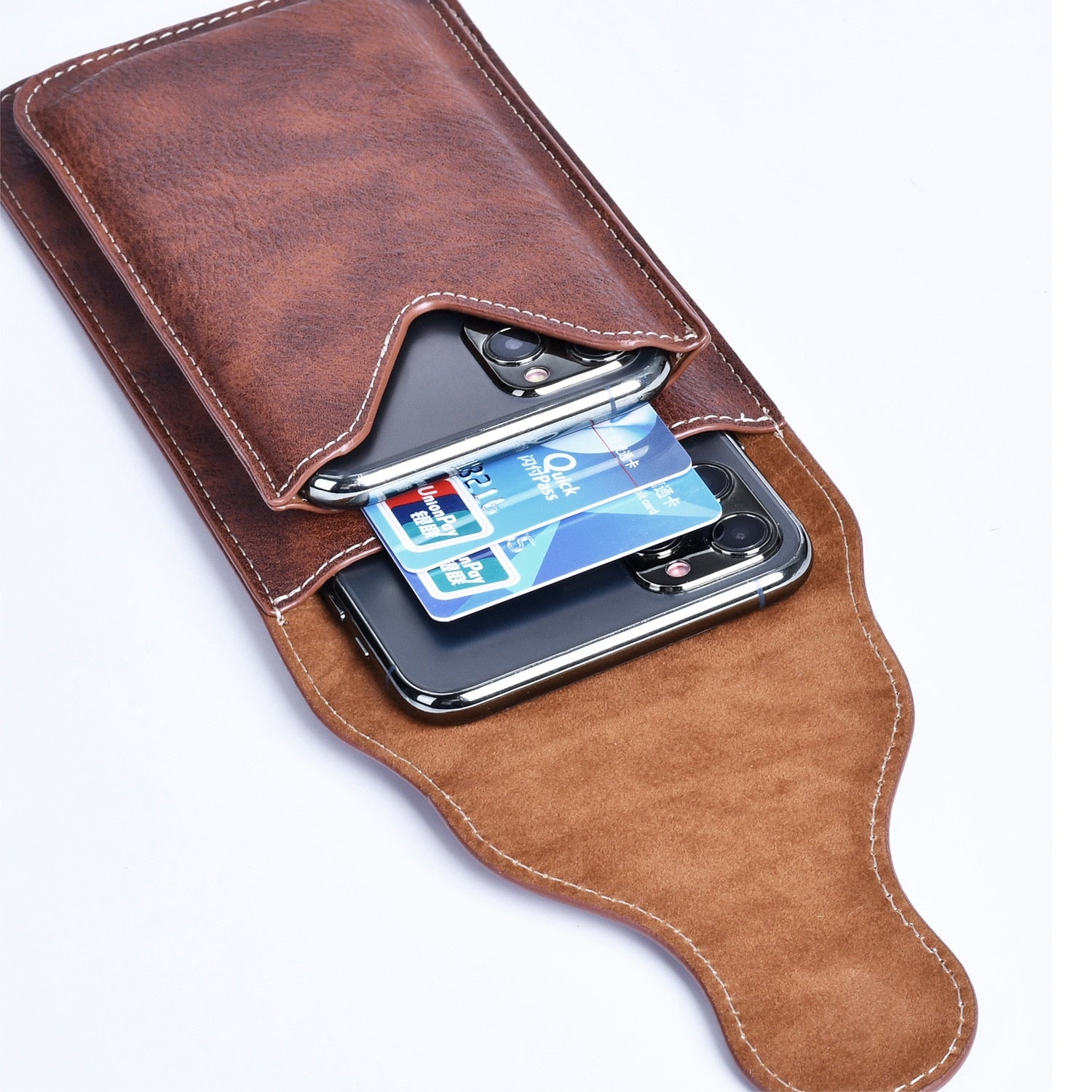 Handytasche aus Leder