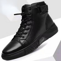 Herren-Kampfstiefel aus Leder - UrbanStyle