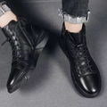 Herren-Kampfstiefel aus Leder - UrbanStyle