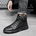 Herren-Kampfstiefel aus Leder - UrbanStyle