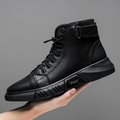 Herren-Kampfstiefel aus Leder - UrbanStyle