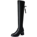 Damen-Stiefel mit hohem Schaft aus Ökoleder - Lady Conforty