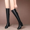 Damen-Stiefel mit hohem Schaft aus Ökoleder - Lady Conforty