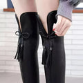 Damen-Stiefel mit hohem Schaft aus Ökoleder - Lady Conforty