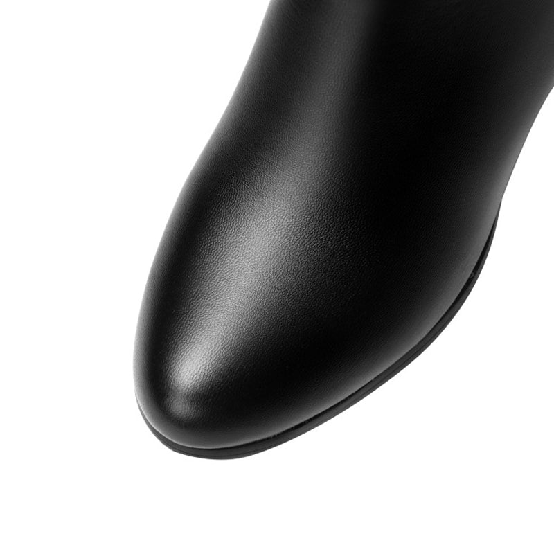 Damen-Stiefel mit hohem Schaft aus Ökoleder - Lady Conforty