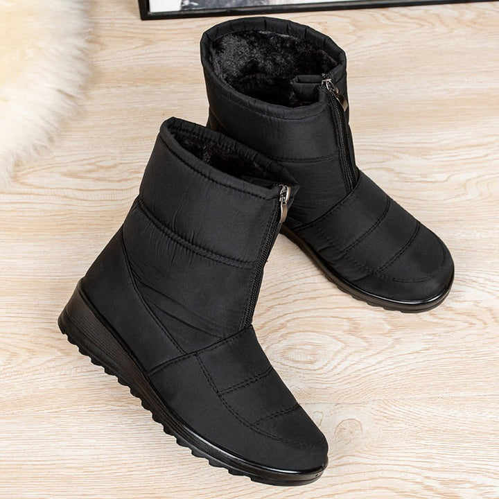 Damen-Winterstiefel gefüttert wasserdicht - CozyWarm