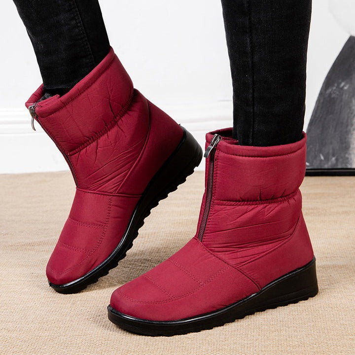 Damen-Winterstiefel gefüttert wasserdicht - CozyWarm