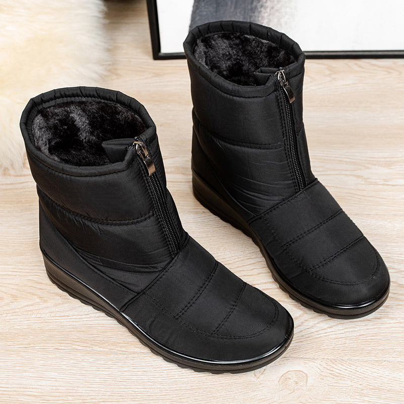 Damen-Winterstiefel gefüttert wasserdicht - CozyWarm