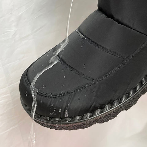 Damen-Winterstiefel gefüttert wasserdicht - CozyWarm