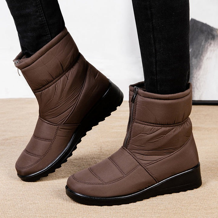 Damen-Winterstiefel gefüttert wasserdicht - CozyWarm