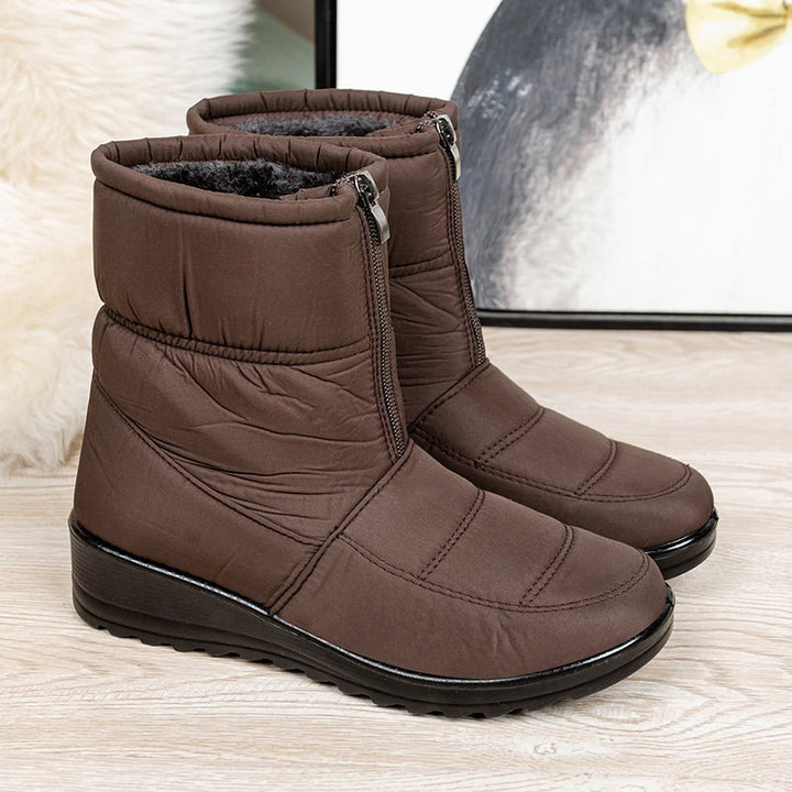 Damen-Winterstiefel gefüttert wasserdicht - CozyWarm