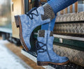 Damen-Winterstiefel mit Absatz - WinterStep
