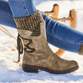 Damen-Winterstiefel mit Absatz - WinterStep
