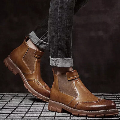 Klassischer Herren-Lederstiefel - EliteCraft