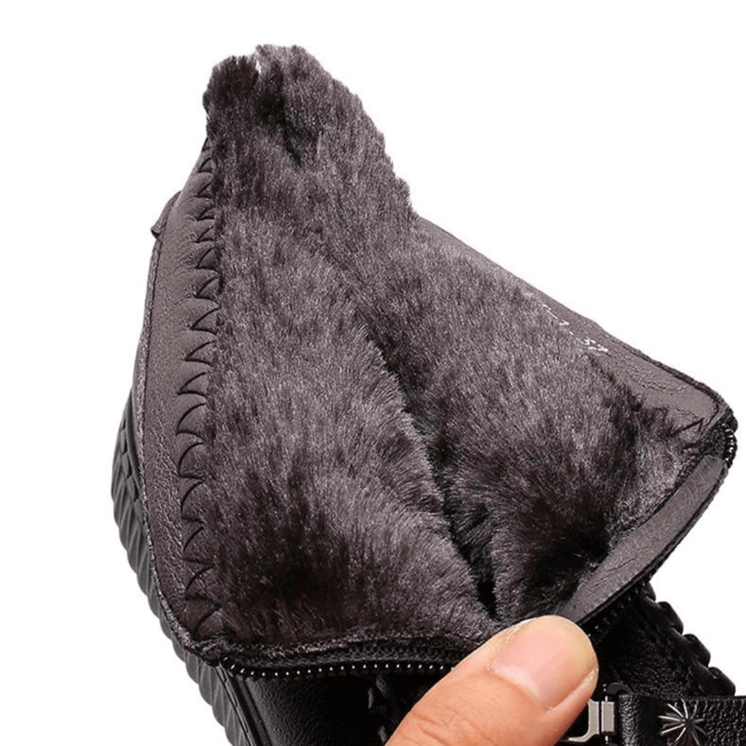 Wasserdichter Winterstiefel mit flauschigem Innenfutter Hot Comfort