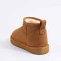 Klassische Winterstiefel für Damen mit plüschgefütterter Innenseite