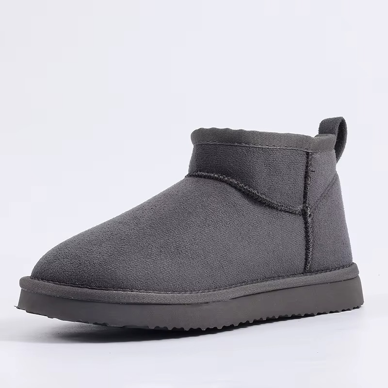 Klassische Winterstiefel für Damen mit plüschgefütterter Innenseite