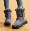 Wasserdichte Mid-Top-Winterstiefel für Damen