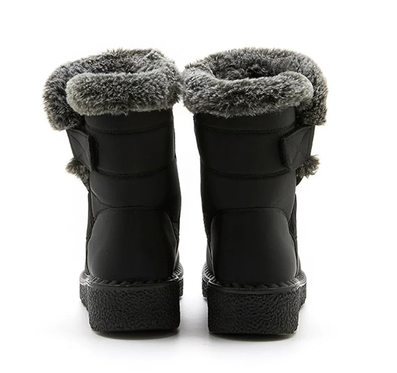 Wasserdichte Mid-Top-Winterstiefel für Damen