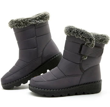 Wasserdichte Mid-Top-Winterstiefel für Damen
